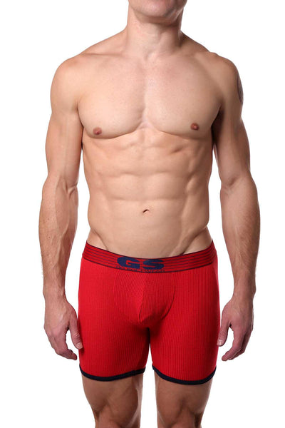 Go Softwear Red/Navy Pop Volt Reveal Boxer-Jock