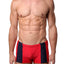 Go Softwear Red/Navy Victor Square-Cut C-Ring Brief
