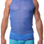 Go Softwear Royal Blue 4 Play Mesh Tank Top
