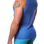 Go Softwear Royal Blue 4 Play Mesh Tank Top