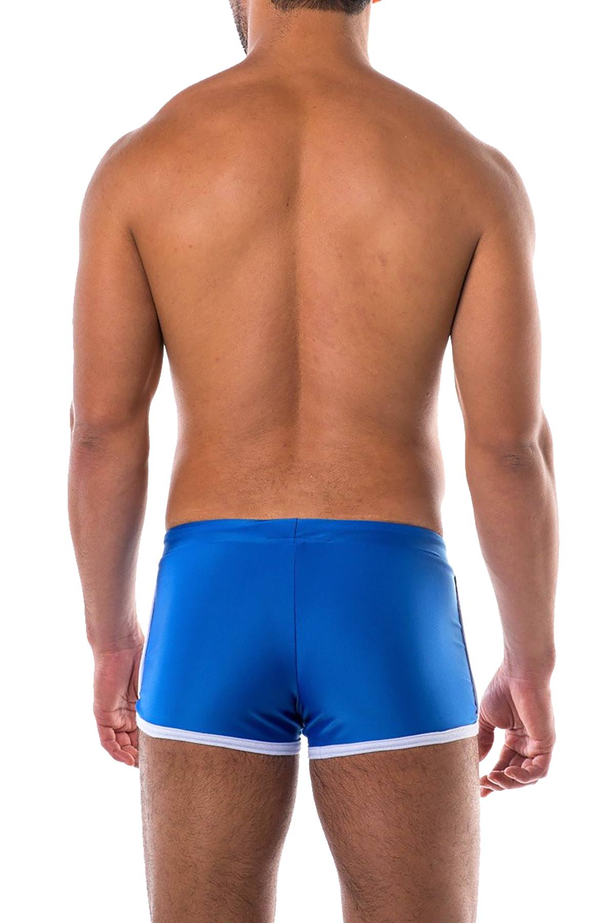 Go Softwear Royal/White Playa Square Cut Swim Bottom