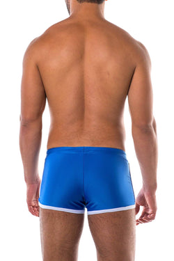 Go Softwear Royal/White Playa Square Cut Swim Bottom thumbnail 3