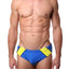 Go Softwear Royal/Yellow Axel Swim Bikini
