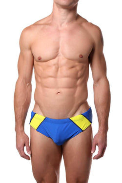 Go Softwear Royal/Yellow Axel Swim Bikini thumbnail 1