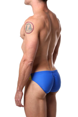 Go Softwear Royal/Yellow Gunnar Hi-Cut Swim Bikini thumbnail 2