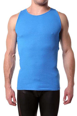 Go Softwear Scuba-Blue Rib Tank-Top thumbnail 1
