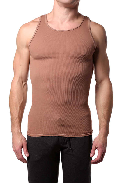 Go Softwear Suede Rib Tank Top