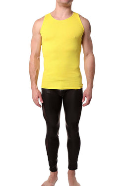Go Softwear Sunshine-Yellow Rib Tank-Top thumbnail 3