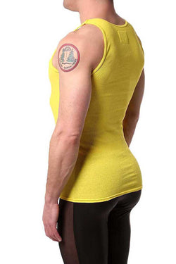 Go Softwear Sunshine-Yellow Rib Tank-Top thumbnail 2