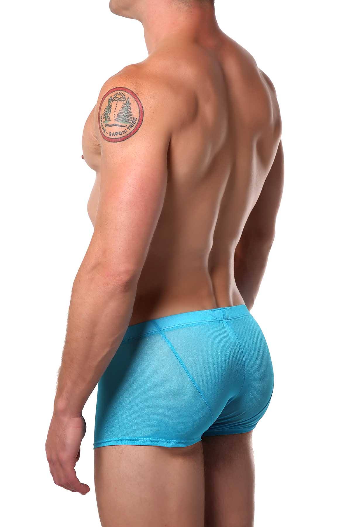 Go Softwear Turquoise 4 Play Mesh Boxer Brief