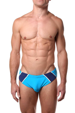 Go Softwear Turquoise/Navy Axel Swim Bikini thumbnail 1