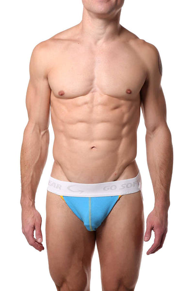 Go Softwear Turquoise/Yellow Cal Classic Jock