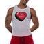 Go Softwear White Be Mine Tank Top