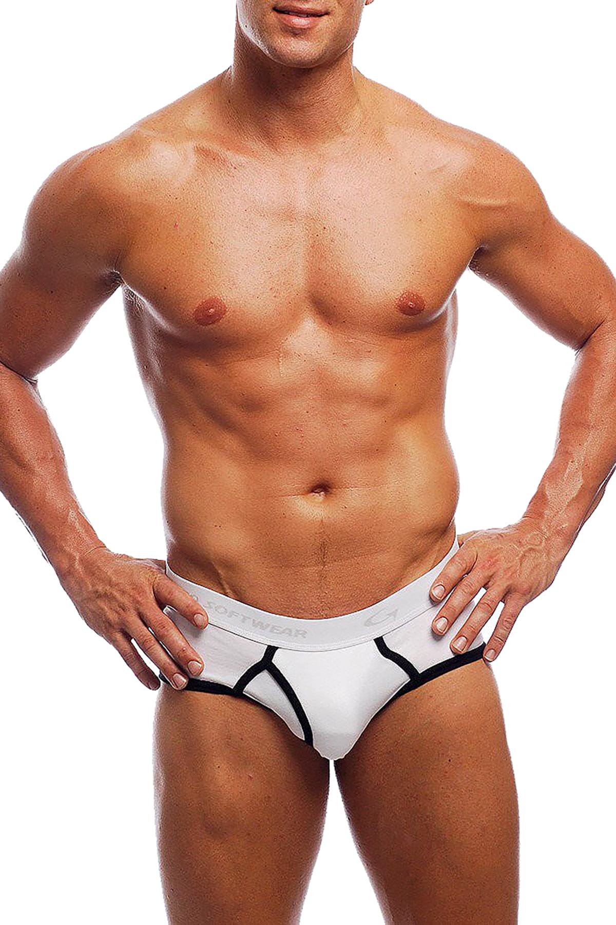 Go Softwear White/Black California Classic Boy Brief