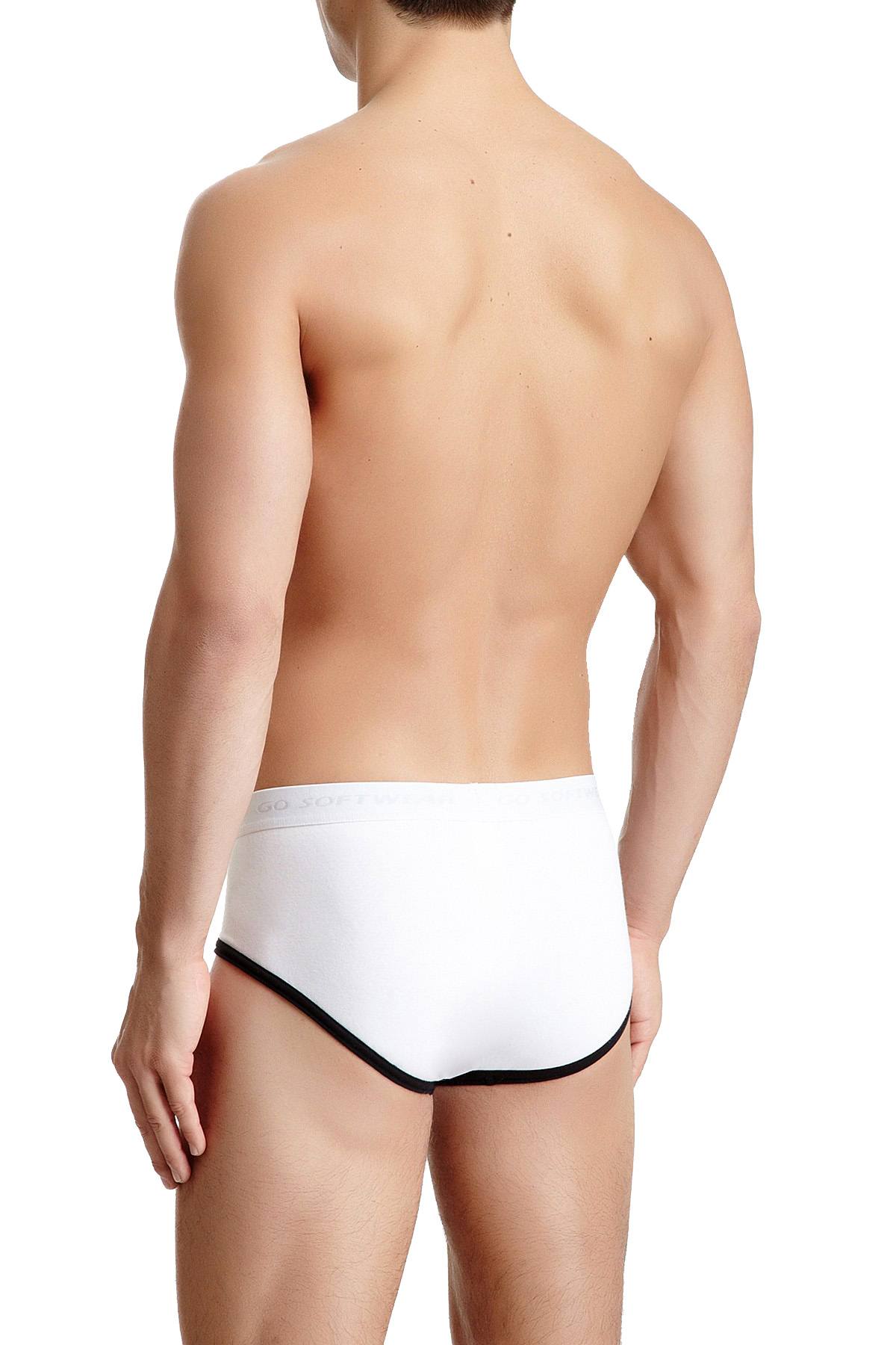 Go Softwear White/Black California Classic Boy Brief