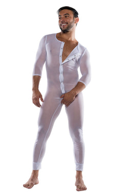 Go Softwear White HC Skin Duke Sheer Union Suit thumbnail 1
