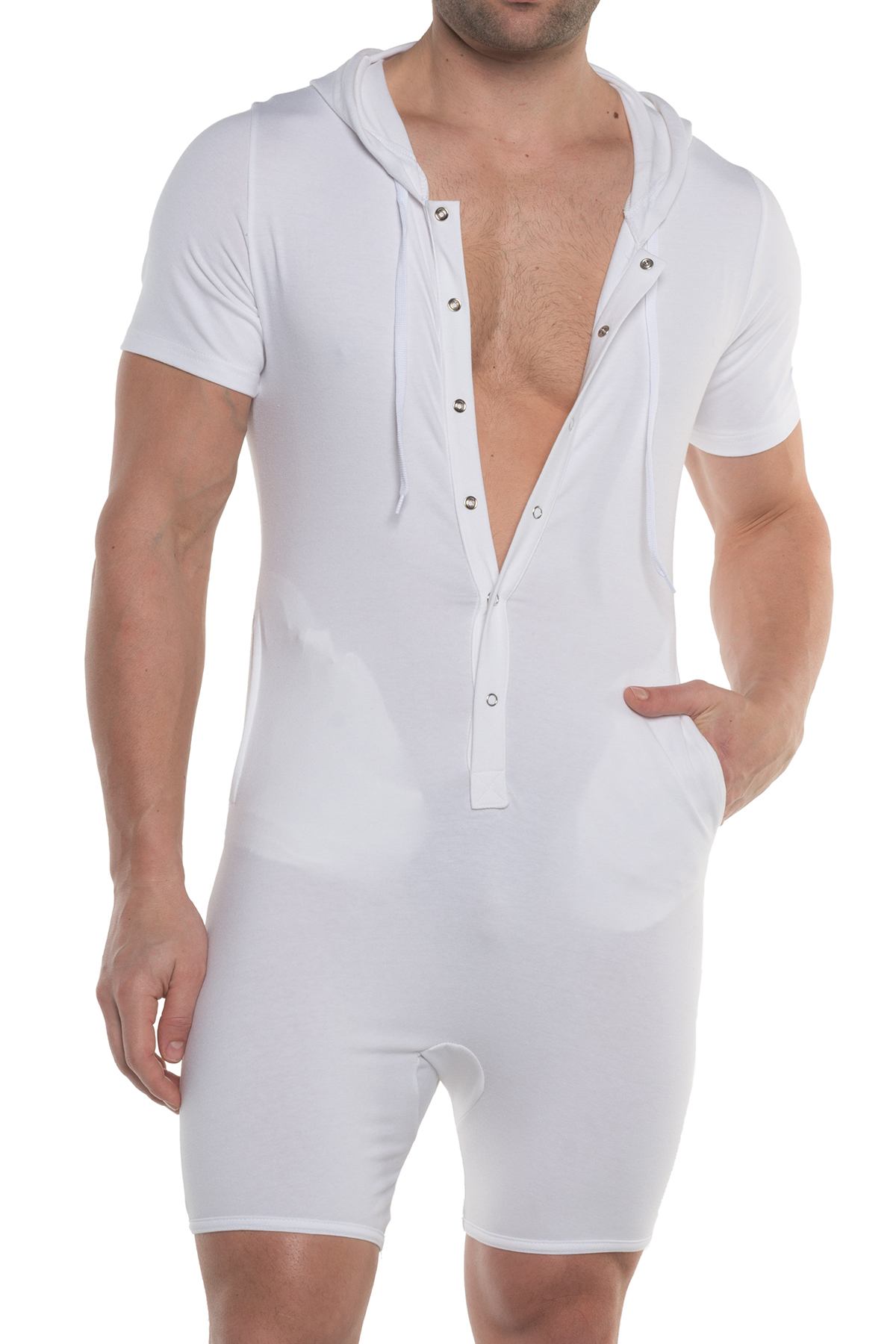 Go Softwear White Havana Hoodie Onesie