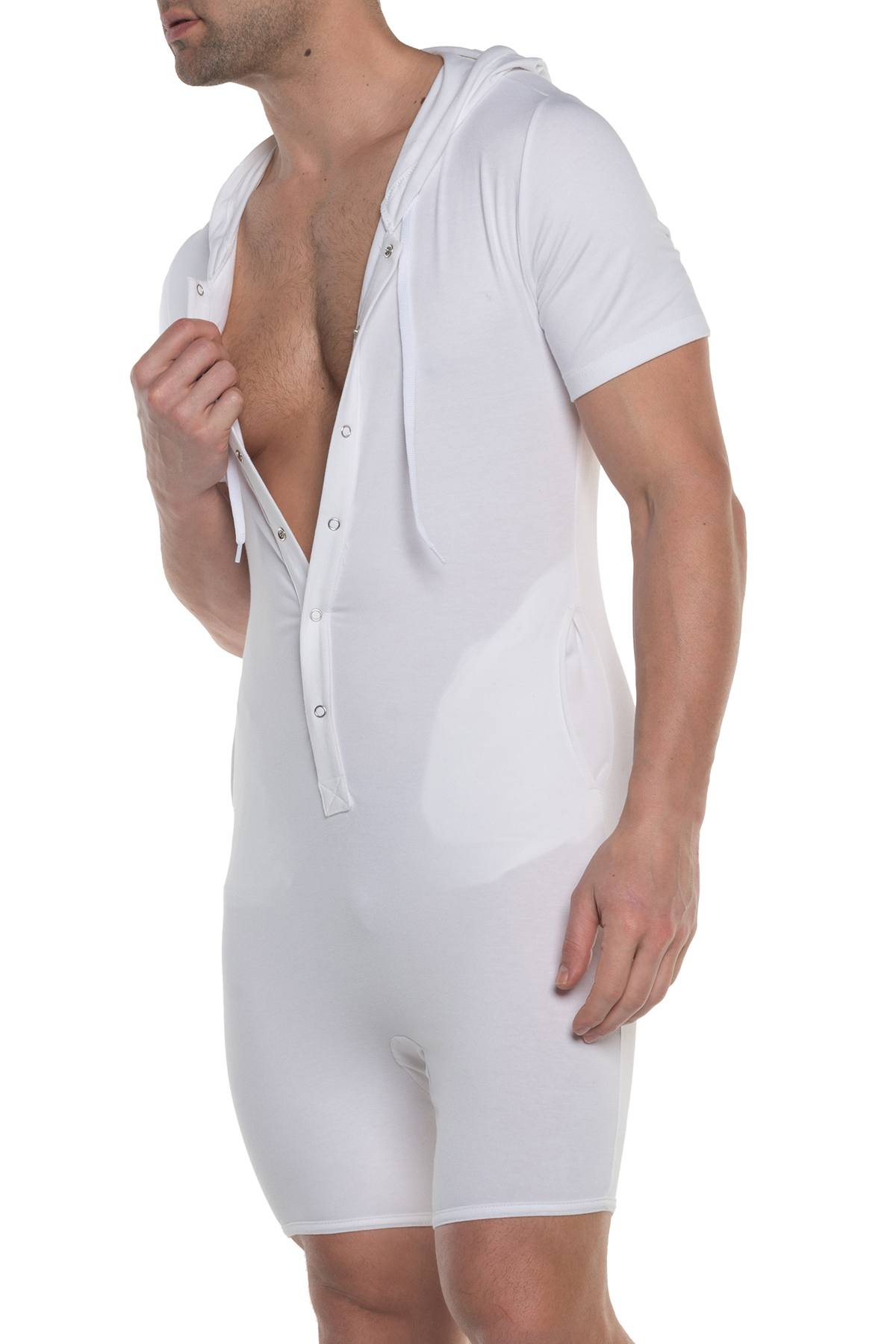 Go Softwear White Havana Hoodie Onesie