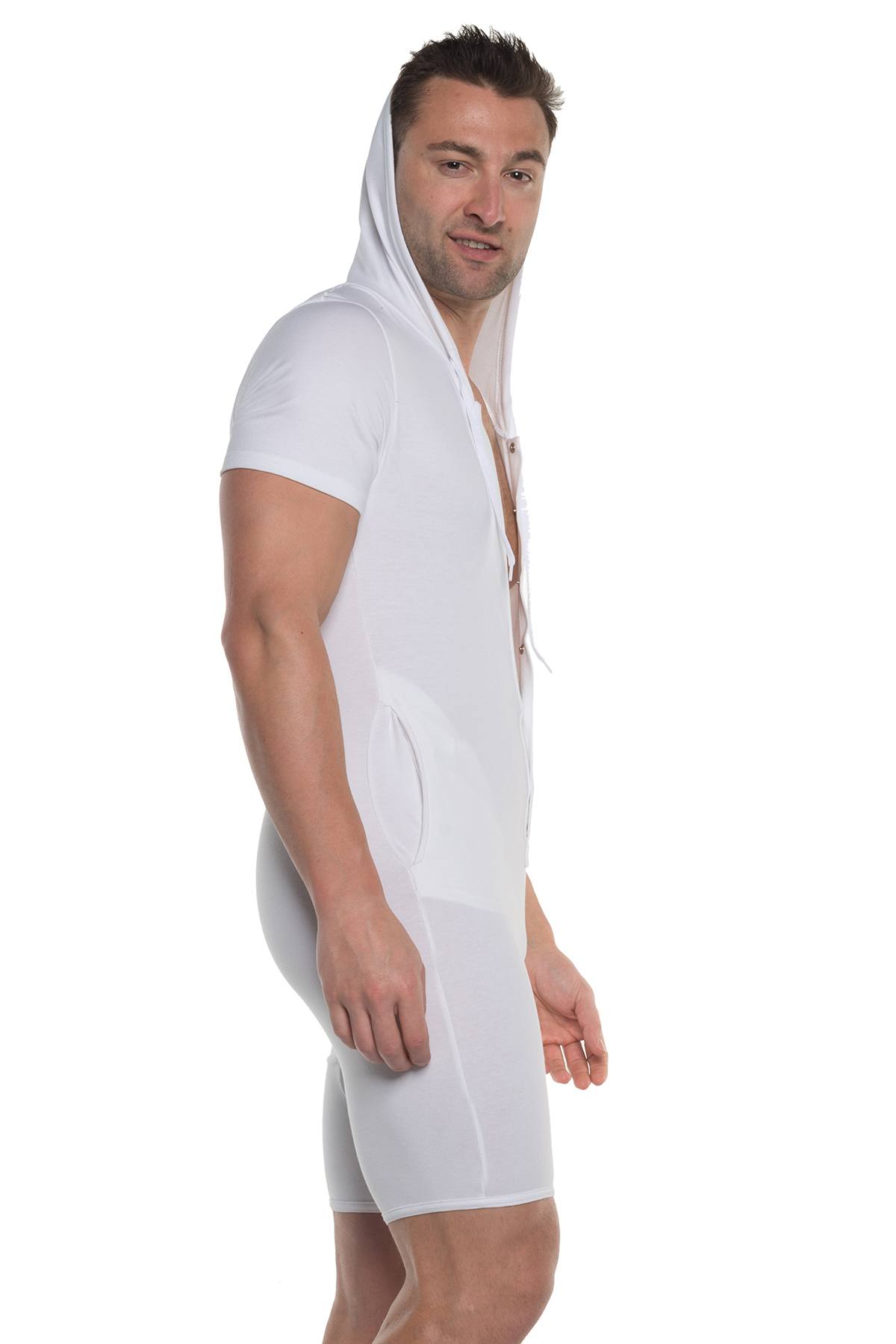 Go Softwear White Havana Hoodie Onesie