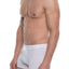Go Softwear White Pool Party Ribbed Lounge Short