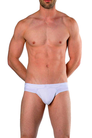 Go Softwear White Santorini Shaper Bikini Swim Bottom