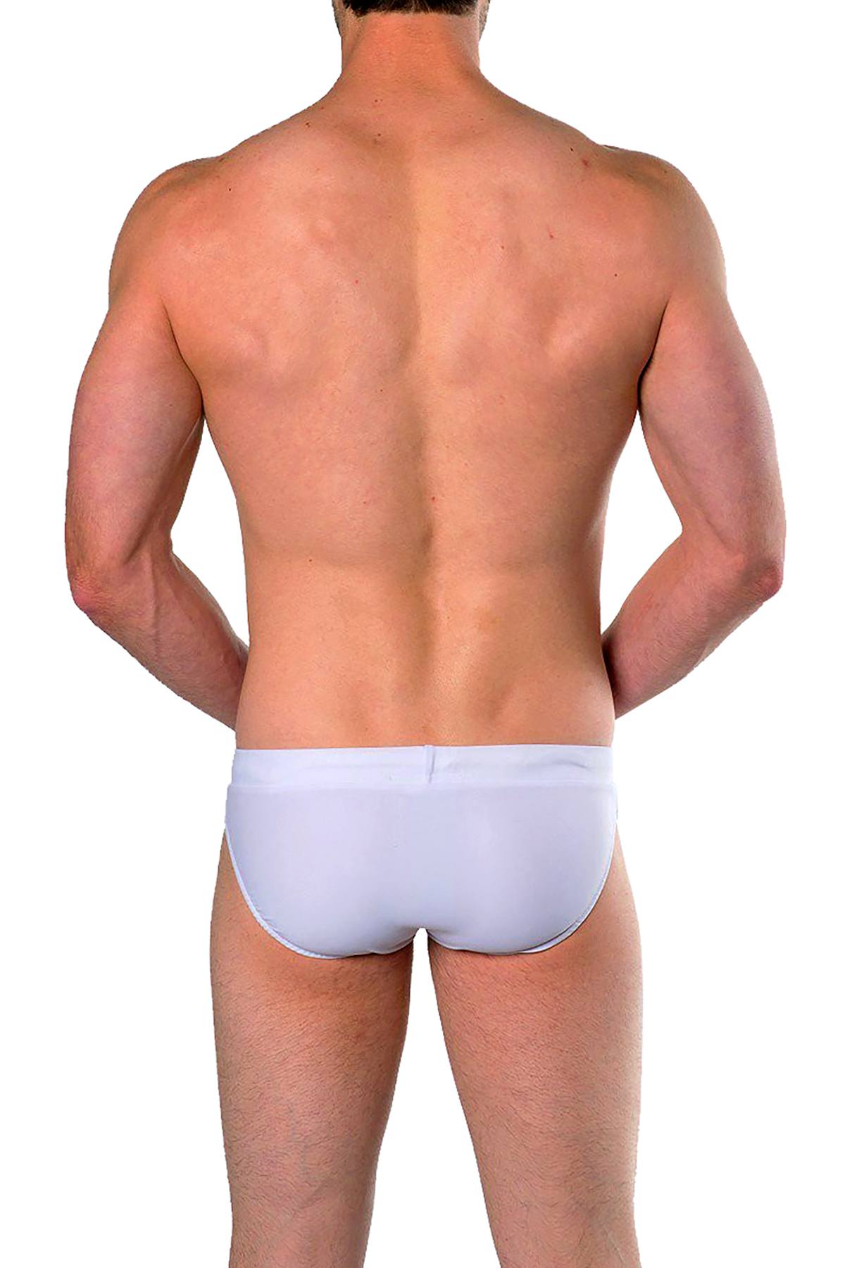 Go Softwear White Santorini Shaper Bikini Swim Bottom