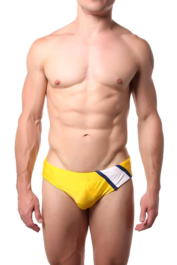 Go Softwear Yellow Aegean Swim Bikini Brief