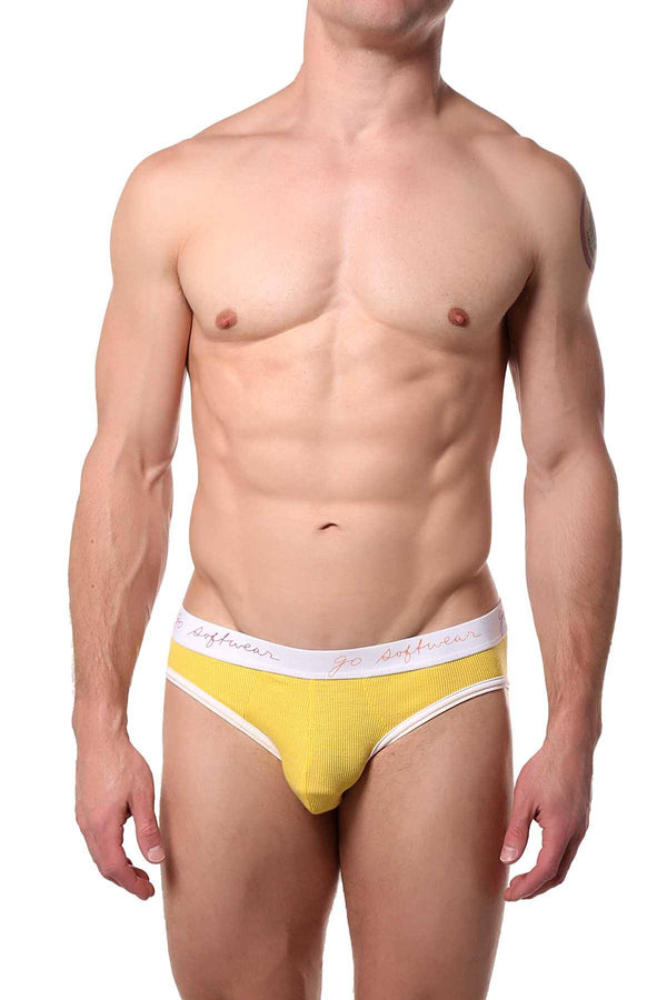 Go Softwear Yellow POP Backless Brief