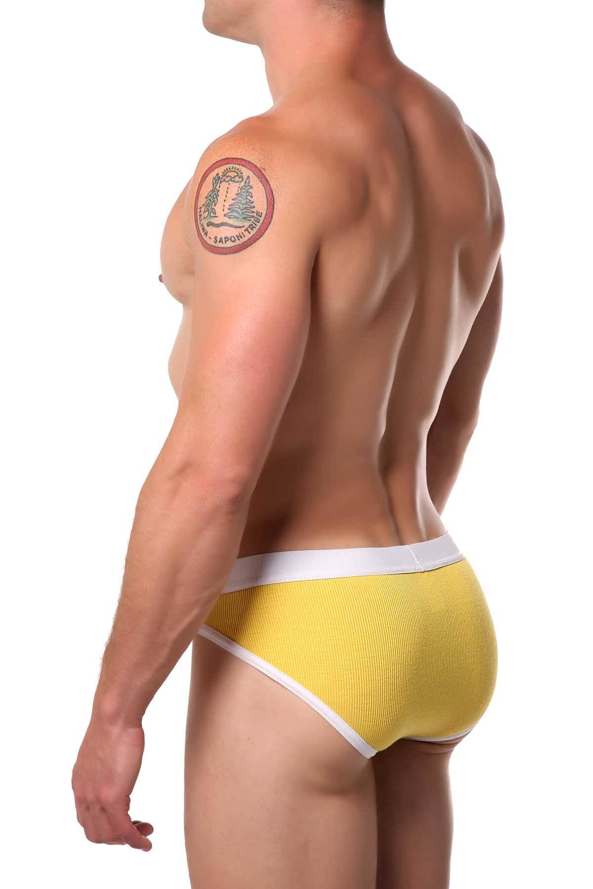 Go Softwear Yellow POP Hi-Cut Brief