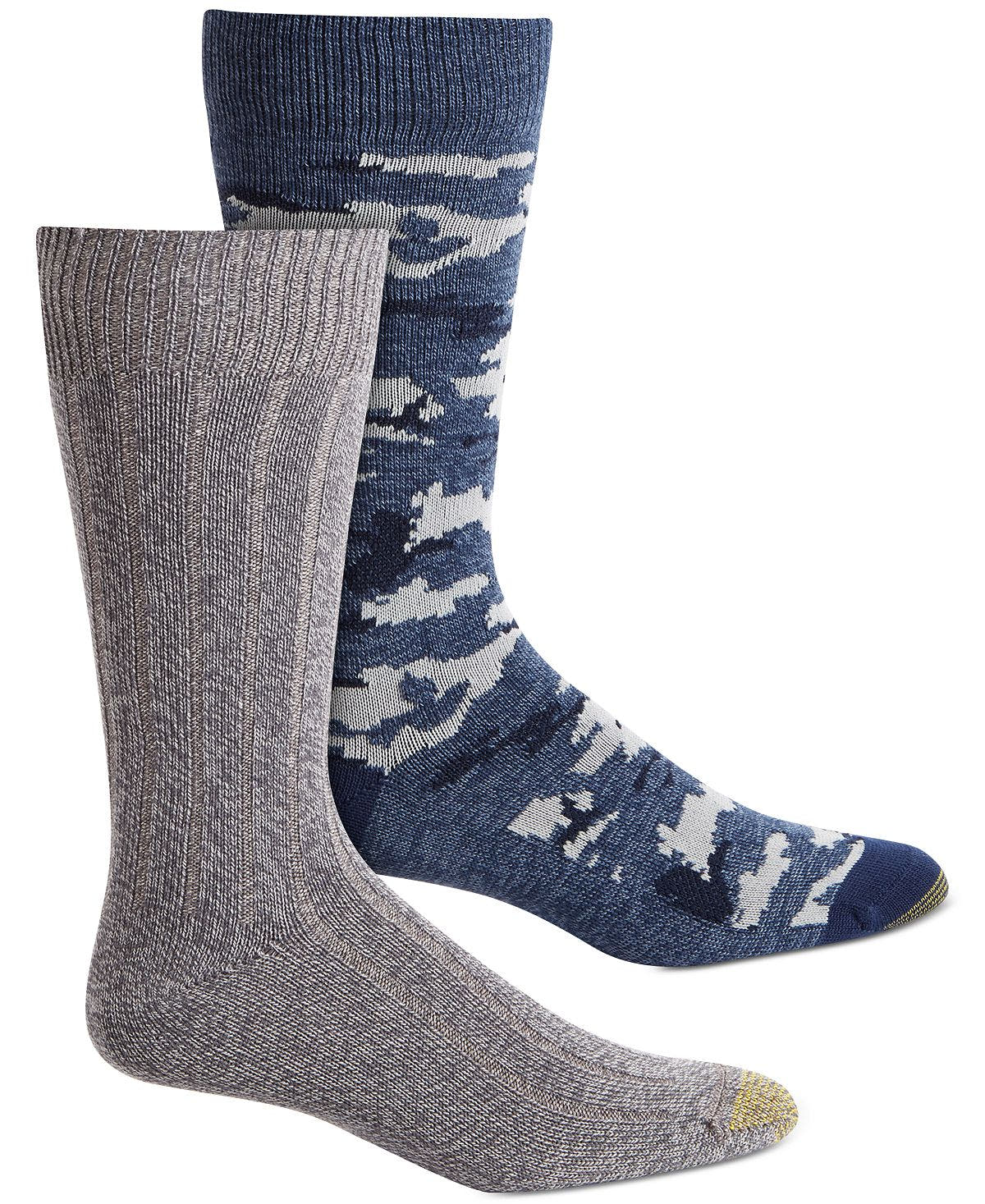 Gold Toe 2-pk. Camo Socks Denim