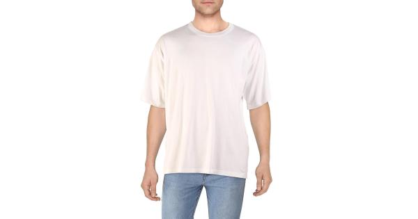 Golden Goose Deluxe Brand Mens Cotton Graphic T-Shirt white