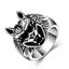 Gomaya Cool Wolf Stainless Steel Ring