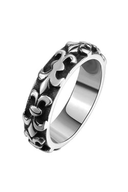Gomaya Thin Fleur Stainless Steel Ring thumbnail 2