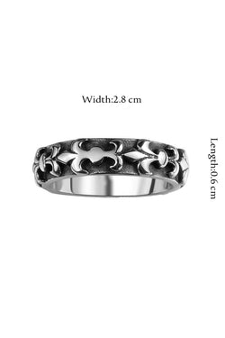 Gomaya Thin Fleur Stainless Steel Ring thumbnail 3