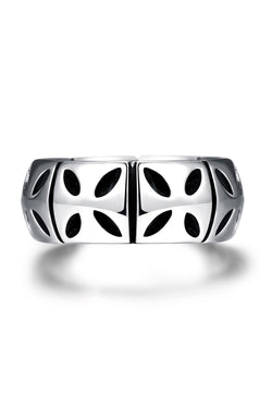 Gomaya Vintage Unique Star Celebrity Stainless Steel Ring thumbnail 1