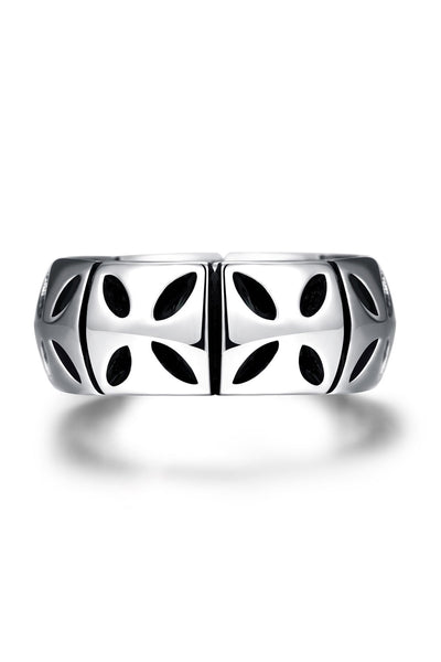 Gomaya Vintage Unique Star Celebrity Stainless Steel Ring