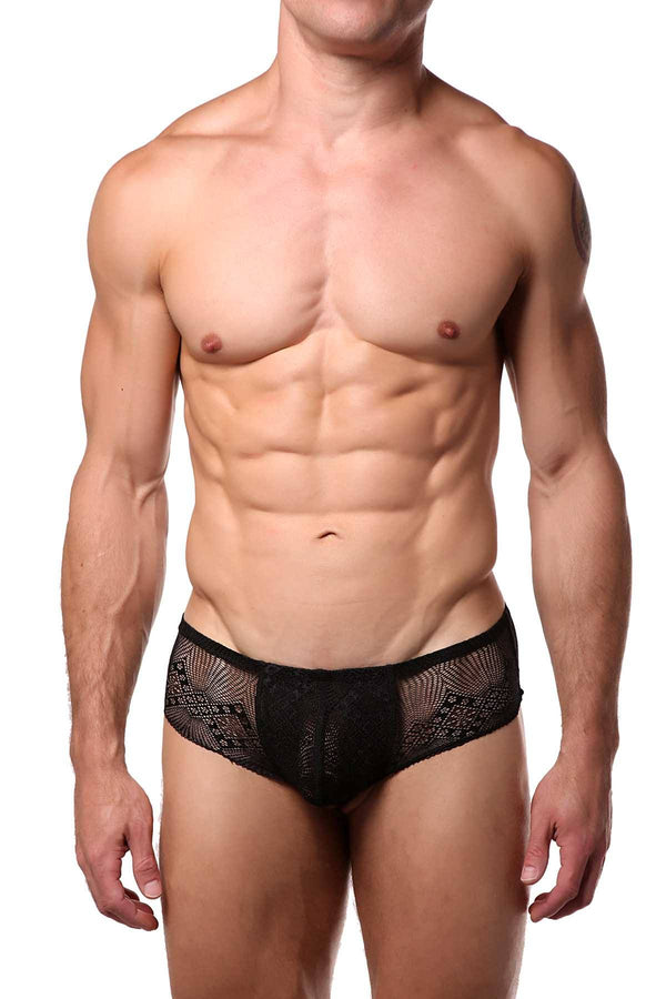 Good Boy Gone Bad Black Lace Bootyshort