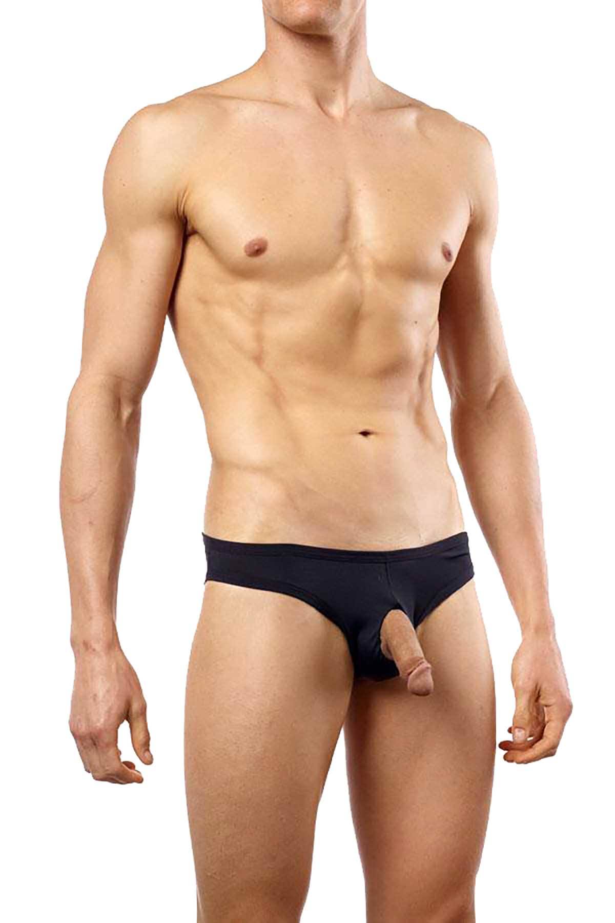 Good Devil Black C-Out Jockstrap