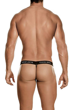 Good Devil Black/Red Caged-Front G-String thumbnail 3