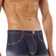 Good Devil Blue Jean-Print Boxer