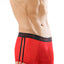 Good Devil Convertible Tassel Brief in Red/Black