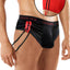 Good Devil Convertible Tassel Brief in Red/Black