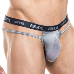 Good Devil Grey GDL028 Web G-String thumbnail 1