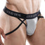 Good Devil Grey Strappy Mesh Jockstrap