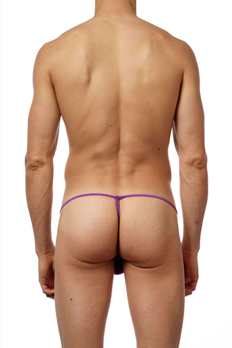 Good Devil Purple Net G-String