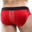 Good Devil Red Mesh Strip Brief