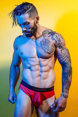Good Devil Red Sexy Back Bikini Brief thumbnail 1