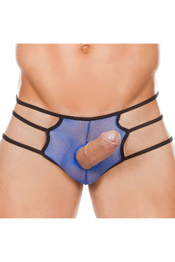 Good Devil Royal Blue/Black Deepest Desires Slip Thong thumbnail 2