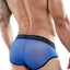 Good Devil Royal Blue Sheer Open Front Brief