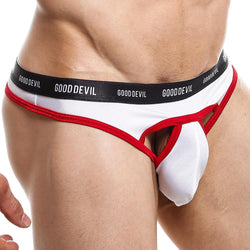 Good Devil White GDK038 Thong thumbnail 1